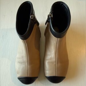 Bloch Little Girl Genuine Leather Cap Toe Boots